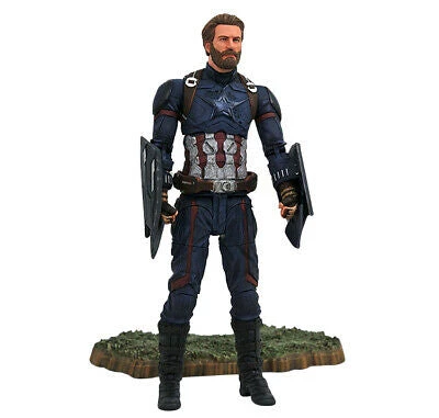 Diamond Select Toys Marvel: Avengers Infinity War - Captain America Action Figure 1 Diamond Select Toys Marvel: Avengers Infinity War - Captain America Action Figure