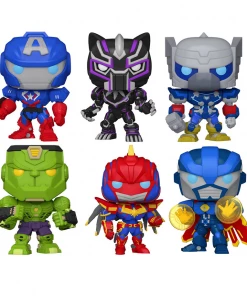 Funko Pop! Marvel: Avengers Mech Strike (Set Of 6)
