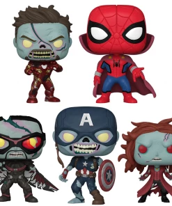 Funko Pop! Marvel: What If...? Zombies (Set Of 5)