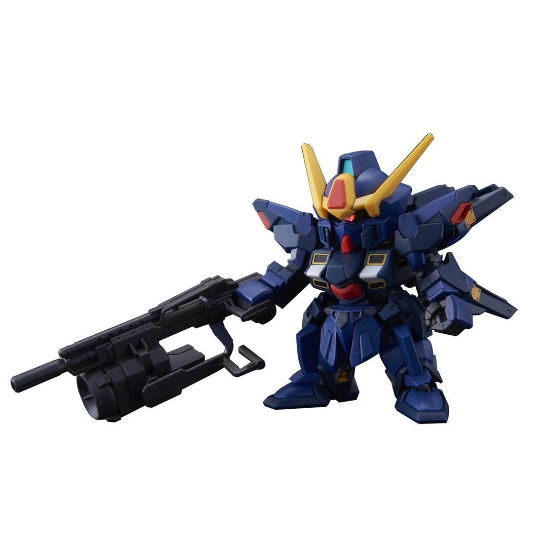 Bandai Japan Bandai Hobby Sisquiede (Titans Colors) Mono-Eye Gundam Cross Silhouette SD Model Kit 1 Bandai Japan Bandai Hobby Sisquiede (Titans Colors) Mono-Eye Gundam Cross Silhouette SD Model Kit