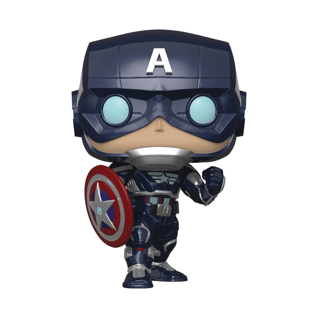 Funko Pop! Marvel: Avengers Endgame - Captain America (Stark Tech Suit)