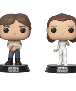 Funko Pop! Star Wars - Han Solo & Princess Leia 2-Pack