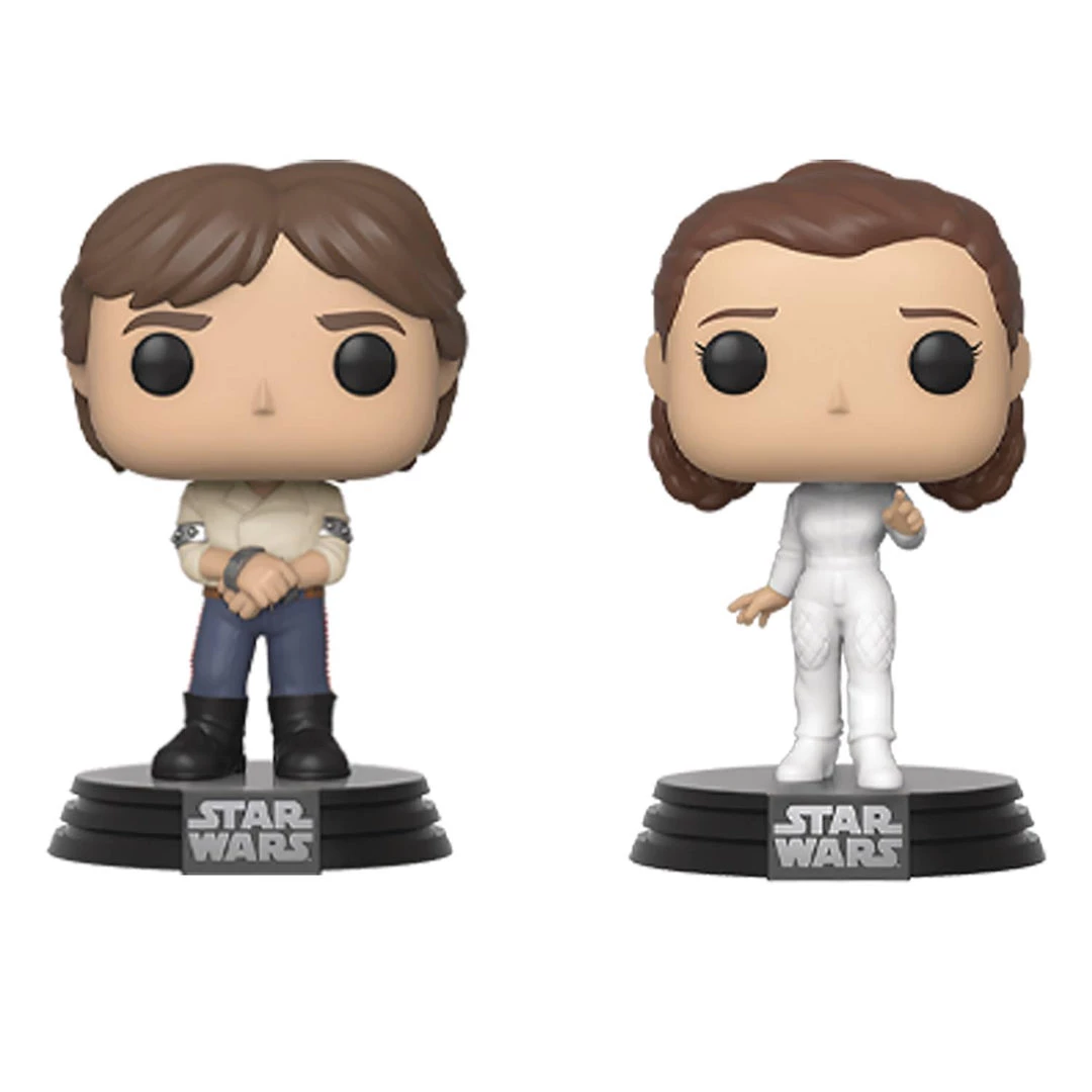Funko Pop! Star Wars - Han Solo & Princess Leia 2-Pack 1 Funko Pop! Star Wars - Han Solo & Princess Leia 2-Pack