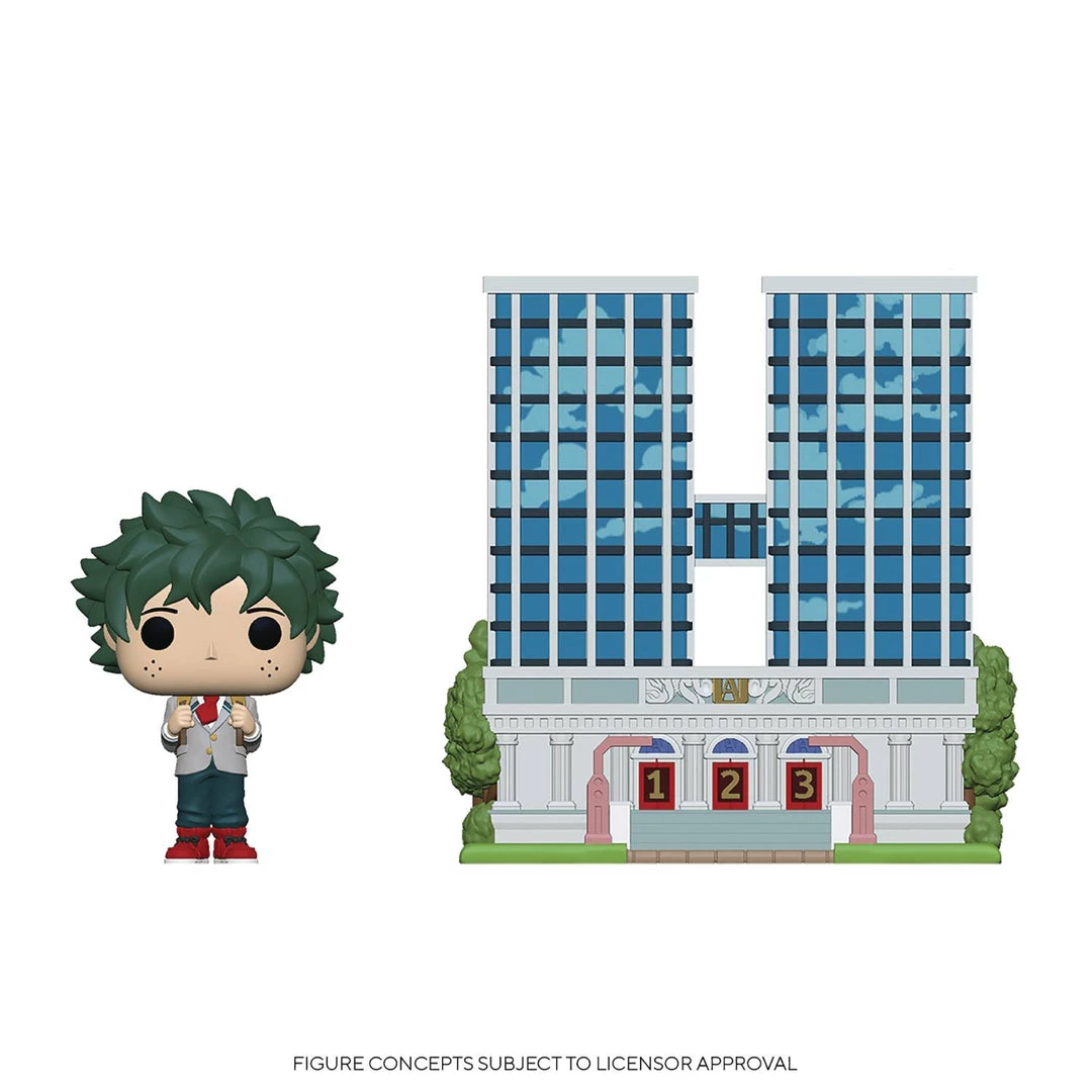 Funko Pop! Town: My Hero Academia - U.A. High School With Deku 1 Funko Pop! Town: My Hero Academia - U.A. High School With Deku
