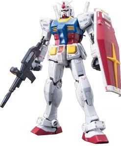 Bandai Japan Bandai Hobby RX-78-2 Gundam (E.F.S.F. Prototype Close-Combat Mobile Suit) 1/144 RG Model Kit