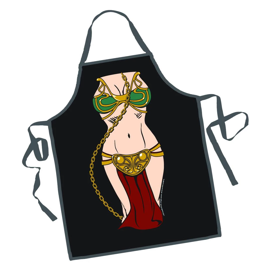 Underground Toys Star Wars Slave Leia Apron 1 Underground Toys Star Wars Slave Leia Apron