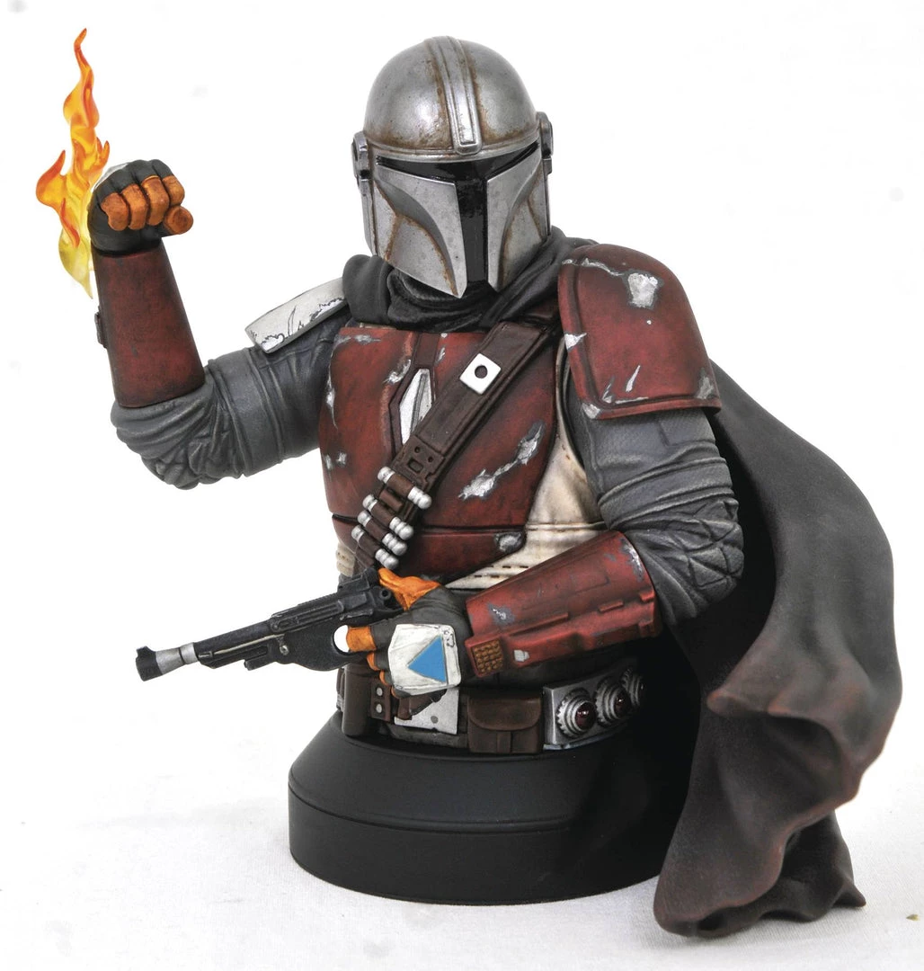 Diamond Select Toys Star Wars: The Mandalorian - The Mandalorian (Mark 1) 1/6 Scale Bust
