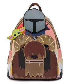 Loungefly Star Wars - Mandalorian Bantha Ride Mini Backpack