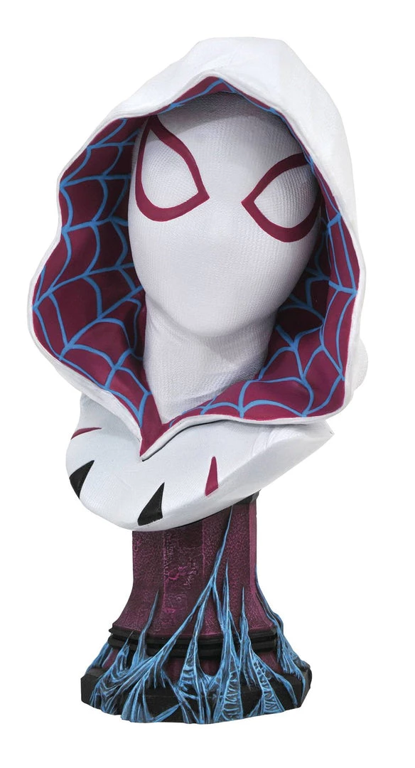 Diamond Select Toys: Marvel Spider Man - Spider-Gwen 1/2 Scale Bust 1 Diamond Select Toys: Marvel Spider Man - Spider-Gwen 1/2 Scale Bust