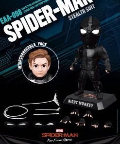Beast Kingdom Egg Attack EAA-098: Marvel Comics - Spider-Man (Stealth Suit Ver.)