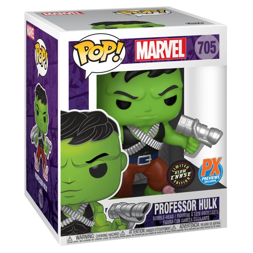 Funko Pop! Marvel: Marvel Heroes - Professor Hulk (GITD Chase Variant) 1 Funko Pop! Marvel: Marvel Heroes - Professor Hulk (GITD Chase Variant)