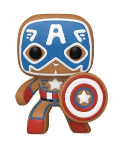 Funko Pop! Marvel: Holiday 2021 - Gingerbread Captain America