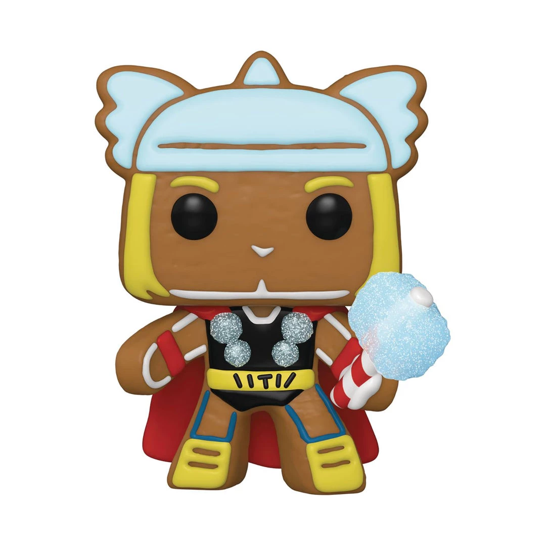 Funko Pop! Marvel: Holiday 2021 - Gingerbread Thor 1 Funko Pop! Marvel: Holiday 2021 - Gingerbread Thor