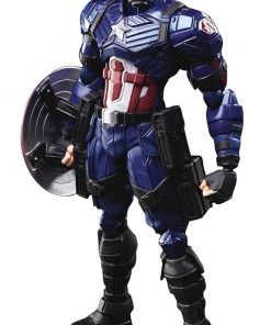 Square Enix Marvel Universe Variant Bring Arts Captain America Action Figure