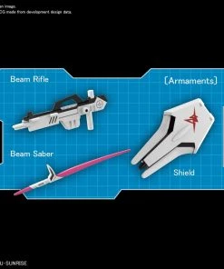 Bandai Japan Bandai Hobby Gundam Char Counter Attack - Nu Gundam SD Ex-Standard Model Kit