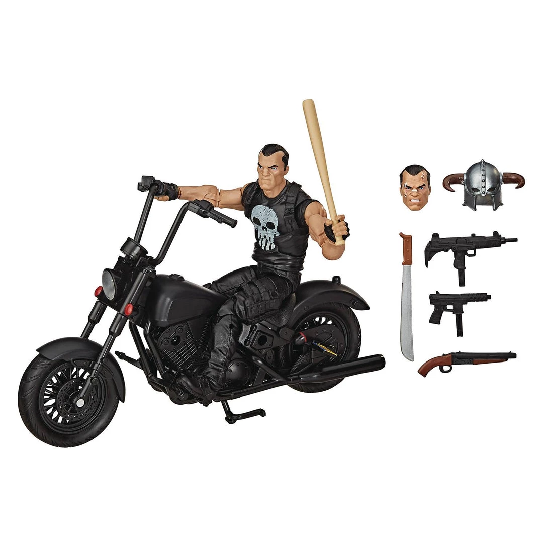 Hasbro Marvel Legends 6-inch Action Figure - Punisher With Motorcycle 1 Hasbro Marvel Legends 6-inch Action Figure - Punisher With Motorcycle