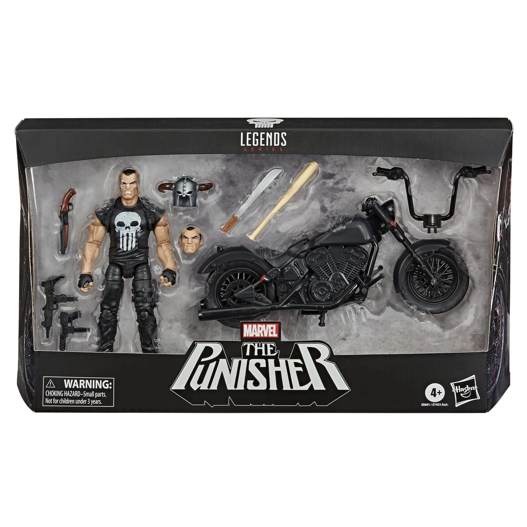 Hasbro Marvel Legends 6-inch Action Figure - Punisher With Motorcycle 2 Hasbro Marvel Legends 6-inch Action Figure - Punisher With Motorcycle
