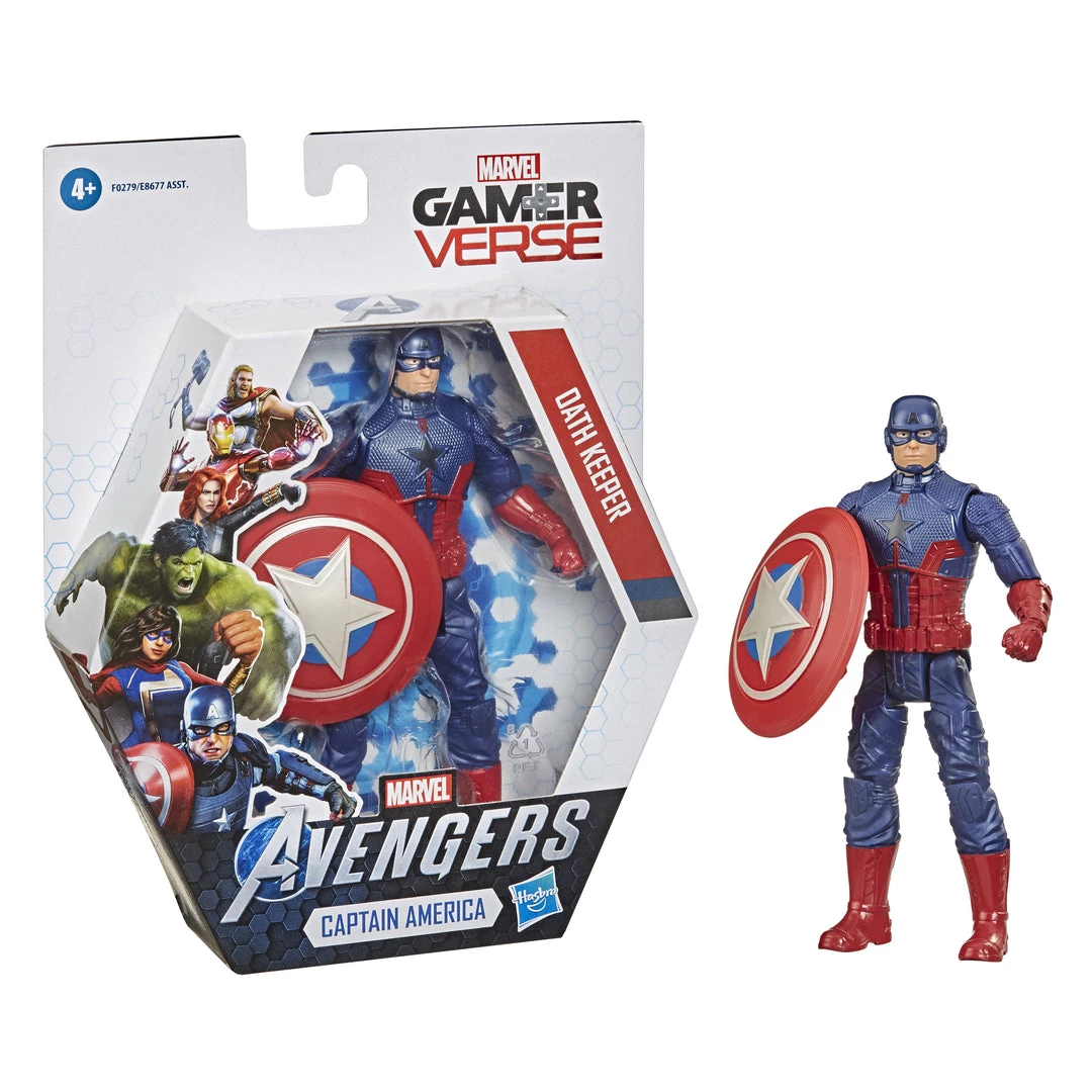 Hasbro Marvel Gamerverse 6-inch Action Figure - Captain America Oath Keeper 1 Hasbro Marvel Gamerverse 6-inch Action Figure - Captain America Oath Keeper