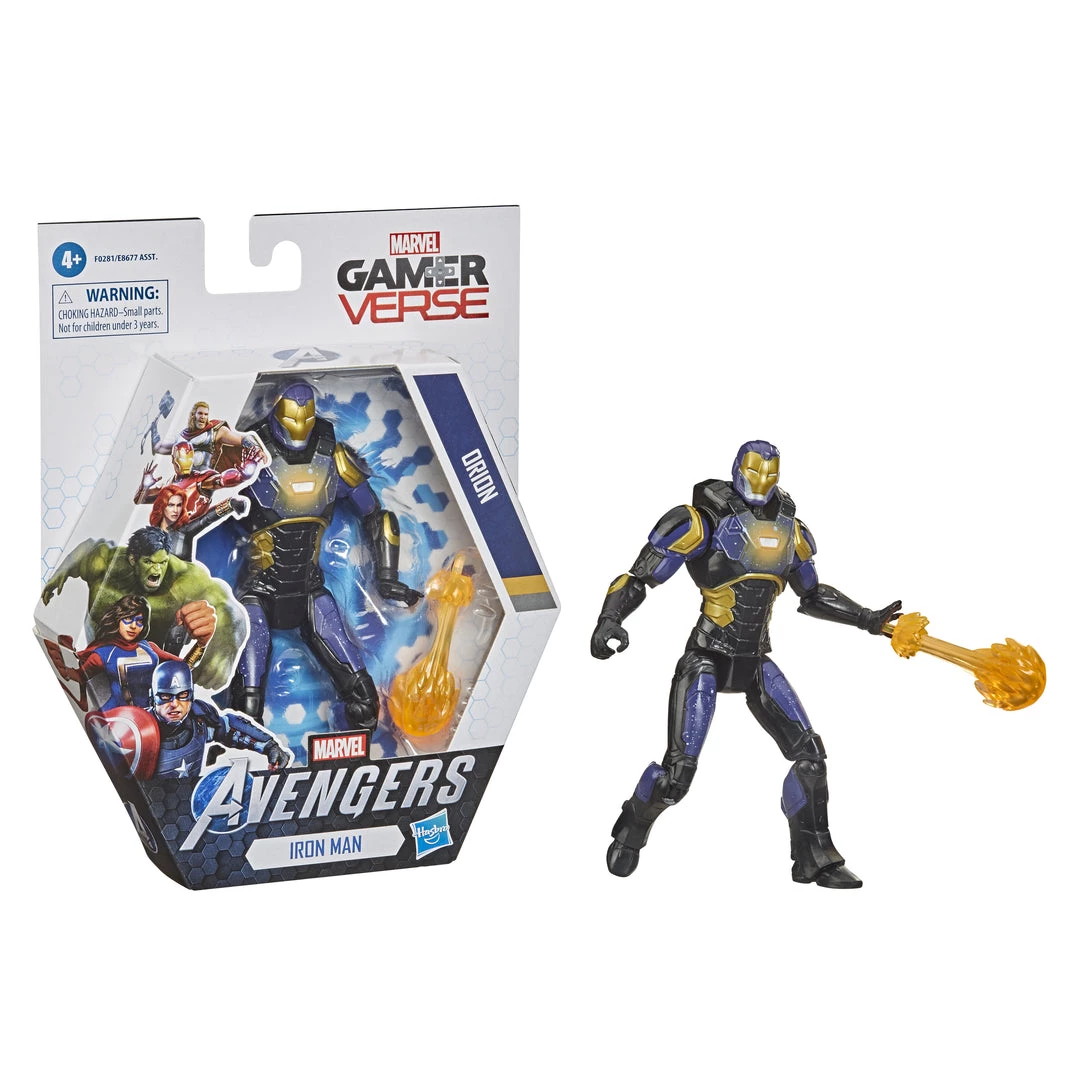 Hasbro Marvel Gamerverse 6-inch Action Figure - Iron Man Orion 1 Hasbro Marvel Gamerverse 6-inch Action Figure - Iron Man Orion
