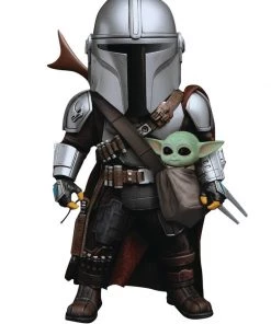 Beast Kingdom Star Wars The Mandalorian: Egg Attack EAA-122 The Mandalorian (Beskar Armor Ver.)