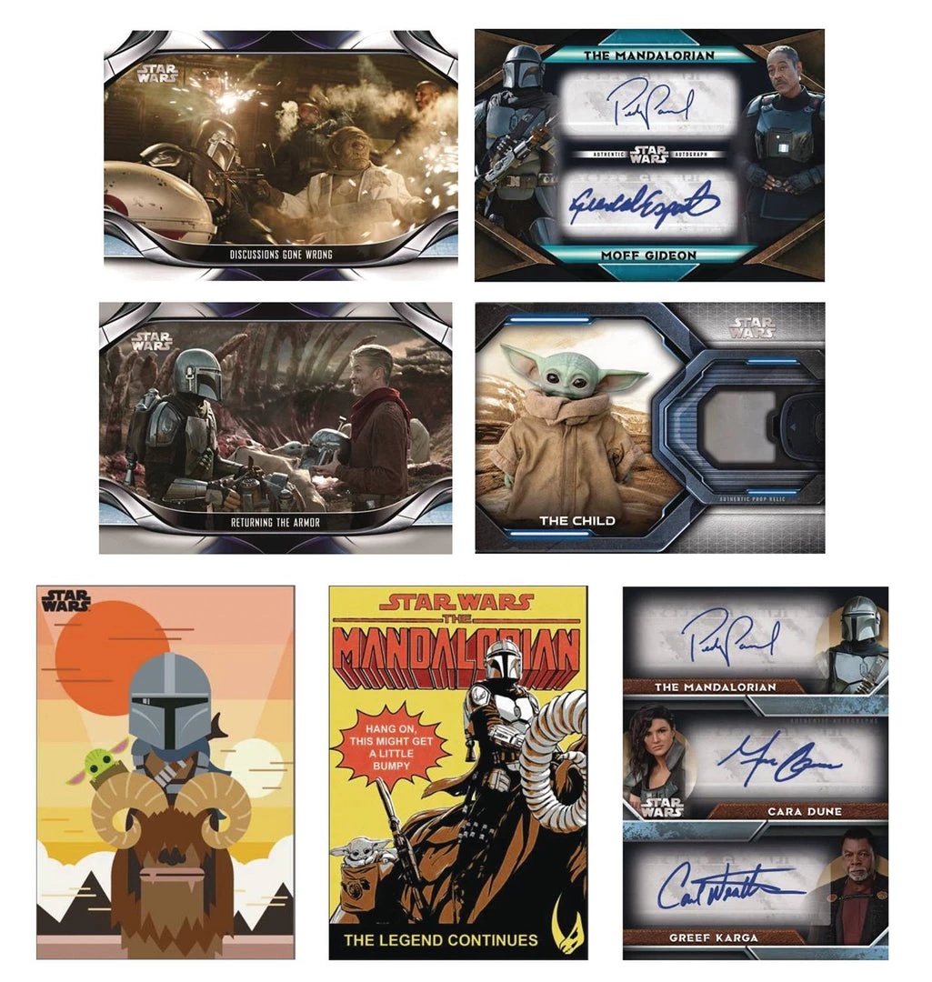 Topps Star Wars: The Mandalorian Season 2 Trading Cards Hobby Box 2 Topps Star Wars: The Mandalorian Season 2 Trading Cards Hobby Box