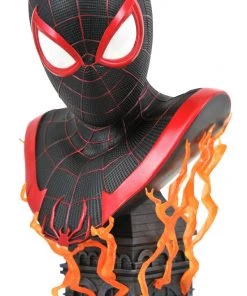 Diamond Select Toys Marvel Legends In 3D - Miles Morales Spider-Man Bust