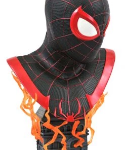 Diamond Select Toys Marvel Legends In 3D - Miles Morales Spider-Man Bust