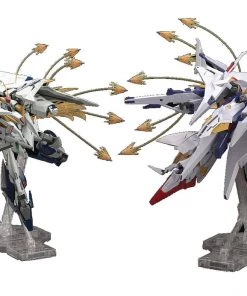 Bandai Japan Bandai Spirits Gundam Hathaway's Flash - Xi Gundam Vs. Penelope Gundam Funnel Missle Effect 1/144 HG Model Kit