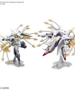 Bandai Japan Bandai Spirits Gundam Hathaway's Flash - Xi Gundam Vs. Penelope Gundam Funnel Missle Effect 1/144 HG Model Kit