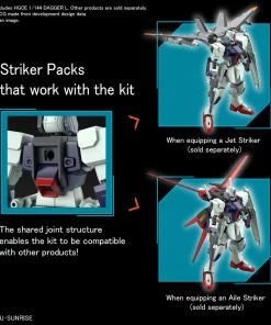 Bandai Japan Bandai Spirits Gundam Seed Destiny - #247 Dagger L 1/144 HG Model Kit