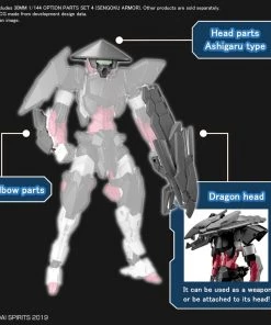 Bandai Japan Gundam Bandai Hobby 30 Minute Mission - #10 Option Part Set 4 (Sengoku Armor)