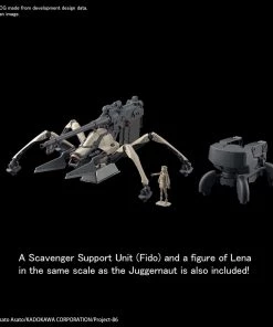 Bandai Japan Gundam Bandai Hobby Eighty-Six - Juggernaut Shin Use 1/48 Model Kit