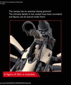 Bandai Japan Gundam Bandai Hobby Eighty-Six - Juggernaut Shin Use 1/48 Model Kit