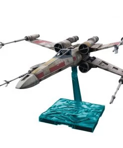 Bandai Japan Gundam Bandai Hobby Star Wars: Rise Of Skywalker - Red 5 X-Wing StarFighter 1/144 Miniature Model Kit