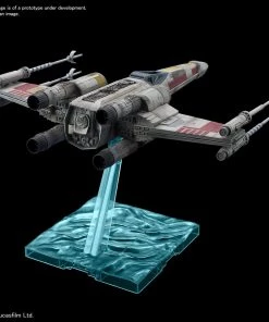 Bandai Japan Gundam Bandai Hobby Star Wars: Rise Of Skywalker - Red 5 X-Wing StarFighter 1/144 Miniature Model Kit