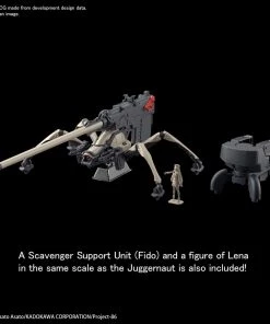 Bandai Japan Bandai Hobby Eighty-Six - Juggernaut Long Range Cannon Version 1/48 Model Kit