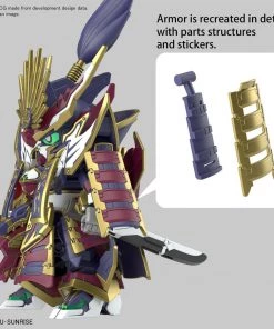 Bandai Japan Bandai Hobby SD Gundam World - #02 Nobunaga Epyon Gundam SD Model Kit 14 Bandai Japan Bandai Hobby SD Gundam World - #02 Nobunaga Epyon Gundam SD Model Kit