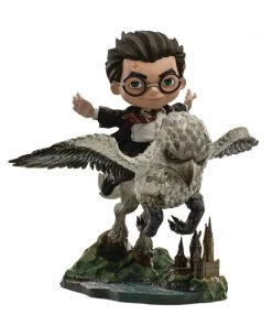 Iron Studios MiniCo Vinyl Statue: Harry Potter - Harry & Buckbeak