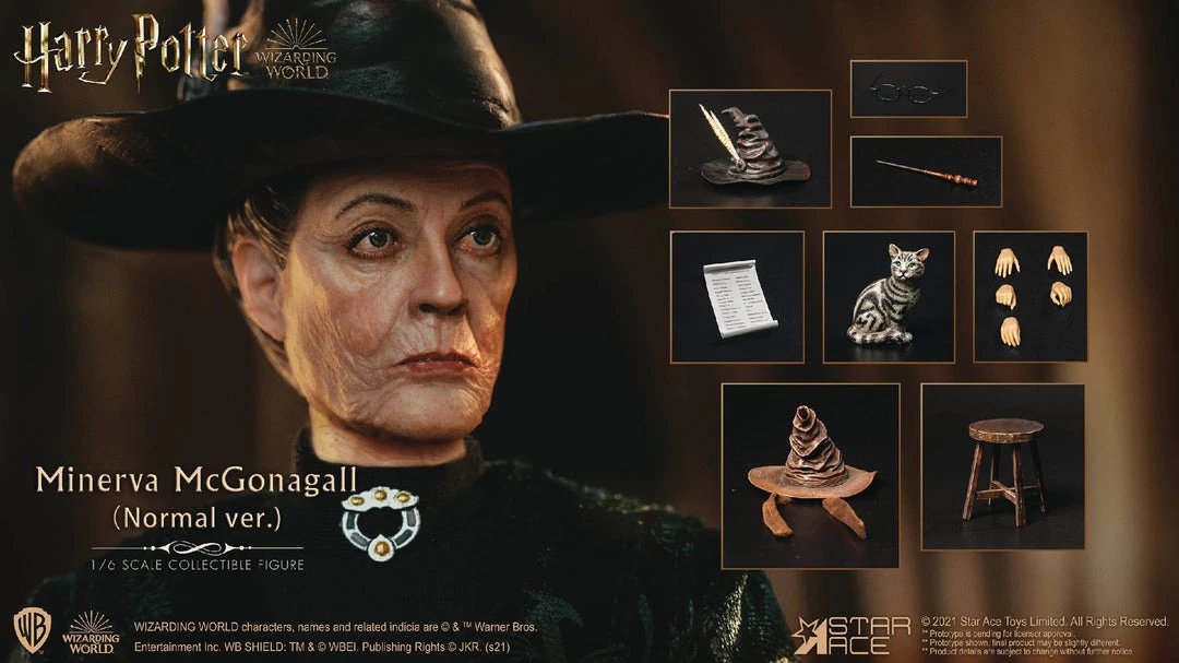 Star Ace Toys Harry Potter And The Sorcerer's Stone - Professor McGonagall 1/6 Scale Figure 1 Star Ace Toys Harry Potter And The Sorcerer's Stone - Professor McGonagall 1/6 Scale Figure