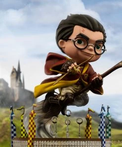 Iron Studios Harry Potter MiniCo Vinyl Statue - Harry Potter Quidditch Match