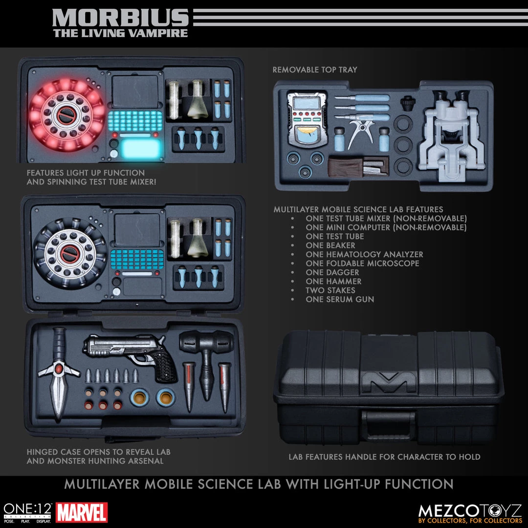 Mezco One:12 Collective Marvel - Morbius 3 Mezco One:12 Collective Marvel - Morbius