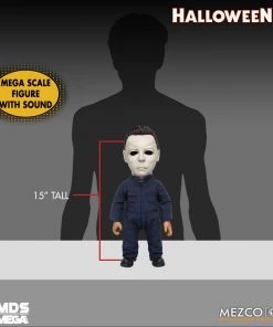 Mezco Designer Series Mega-Scale Halloween 2 - Michael Myers 15-inch Action Figure Horror