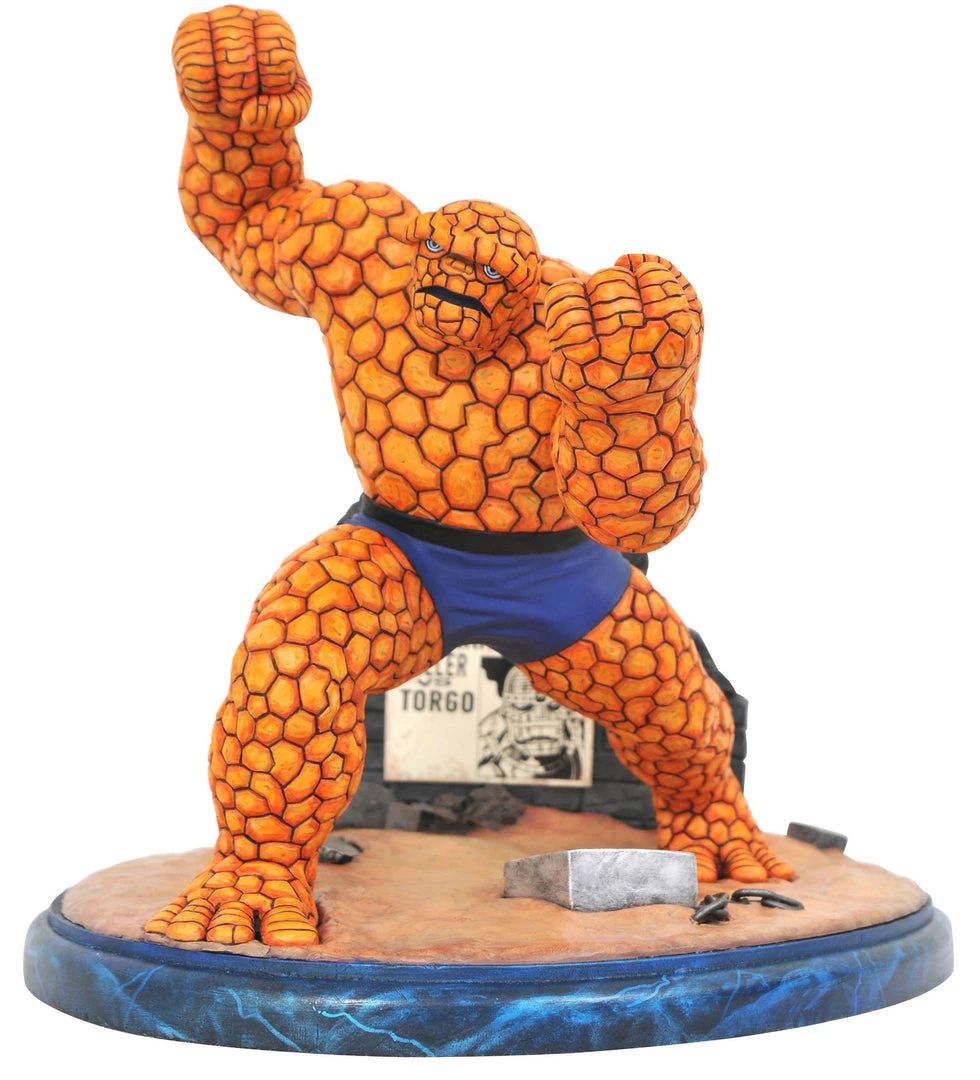 Diamond Select Toys Marvel Premier Collection - Thing (Comic Ver.) Statue 1 Diamond Select Toys Marvel Premier Collection - Thing (Comic Ver.) Statue