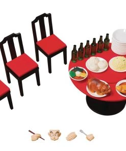 Bandai Japan Bandai Tamashii Nations Dragon Ball - Son Goku's Harahachibunme Restaurant Set S.H. Figuarts