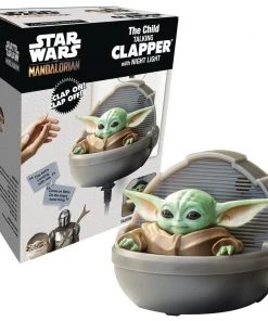 Joseph Enterprises Star Wars: The Mandalorian - The Child Talking "The Clapper" With Night Light