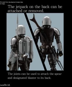 Bandai Japan Bandai Hobby Star Wars: The Mandalorian - Mandalorian Beskar Armor 1/12 Model Kit Gundam