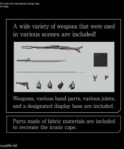 Bandai Japan Gundam Bandai Hobby Star Wars: The Mandalorian - Mandalorian Beskar Armor Silver 1/12 Model Kit 9 Bandai Japan Gundam Bandai Hobby Star Wars: The Mandalorian - Mandalorian Beskar Armor Silver 1/12 Model Kit