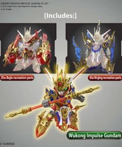 Bandai Japan Bandai Hobby SD Gundam World - Wukong Impulse Gundam DX Set SD Model Kit