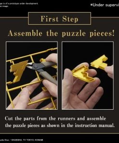 Bandai Japan Gundam Bandai Hobby Yu-Gi-Oh - Millennium Puzzle Ultimagear Model Kit