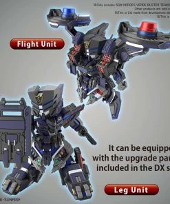 Bandai Japan Bandai Hobby SD Gundam World - Verde Buster Gundam Team Member SD Model Kit